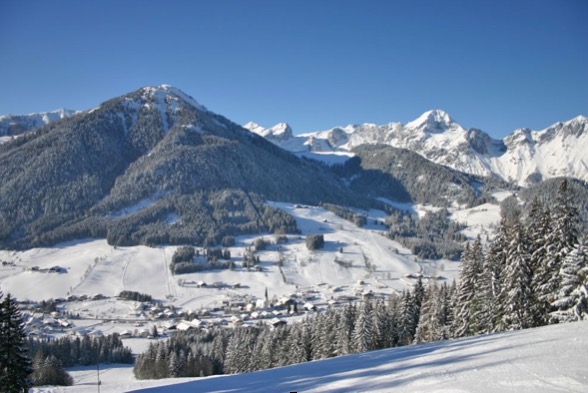 Das kleine Dorf im Lammertal