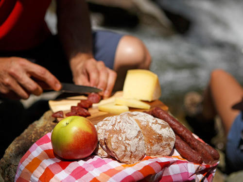 Gutes Frühstück, köstliches Abendessen